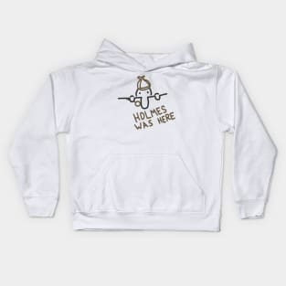 Kilroy Was Sherlock Holmes Kids Hoodie